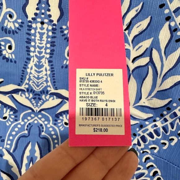 Mila stretch shift dress - Picture 5 of 7